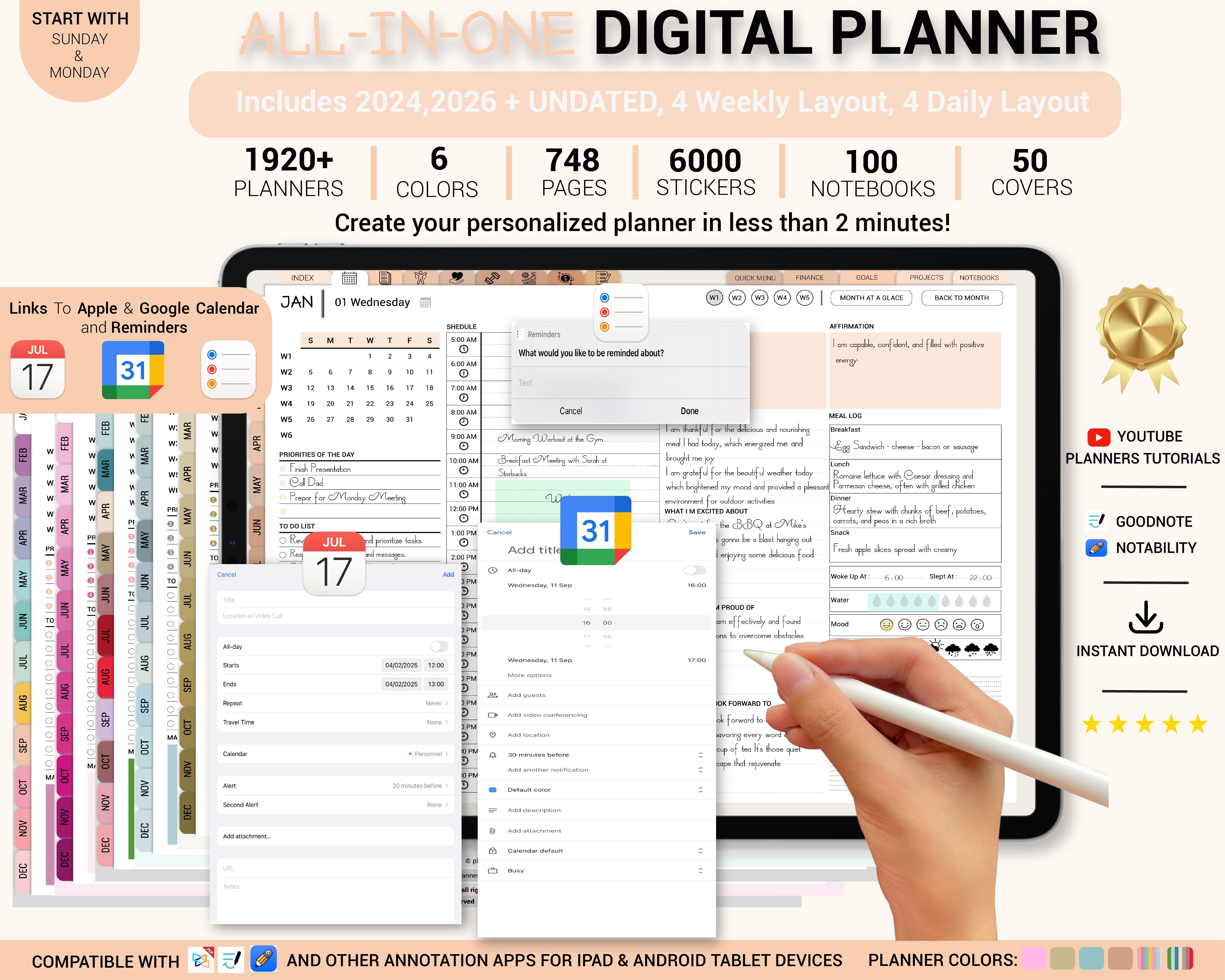 Start Your Journey: Unlimited Access to Premium Digital Planners